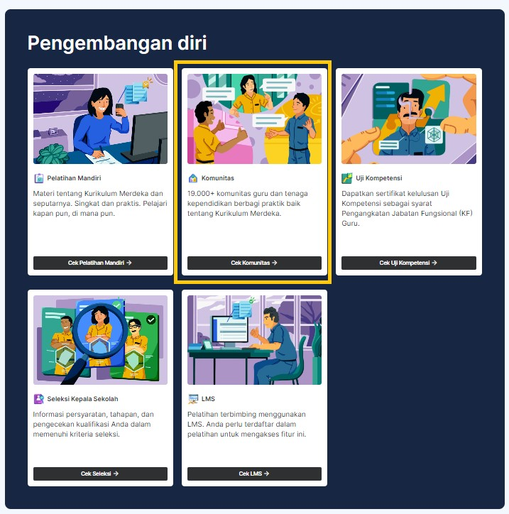 Mencari Komunitas Belajar – Merdeka Mengajar