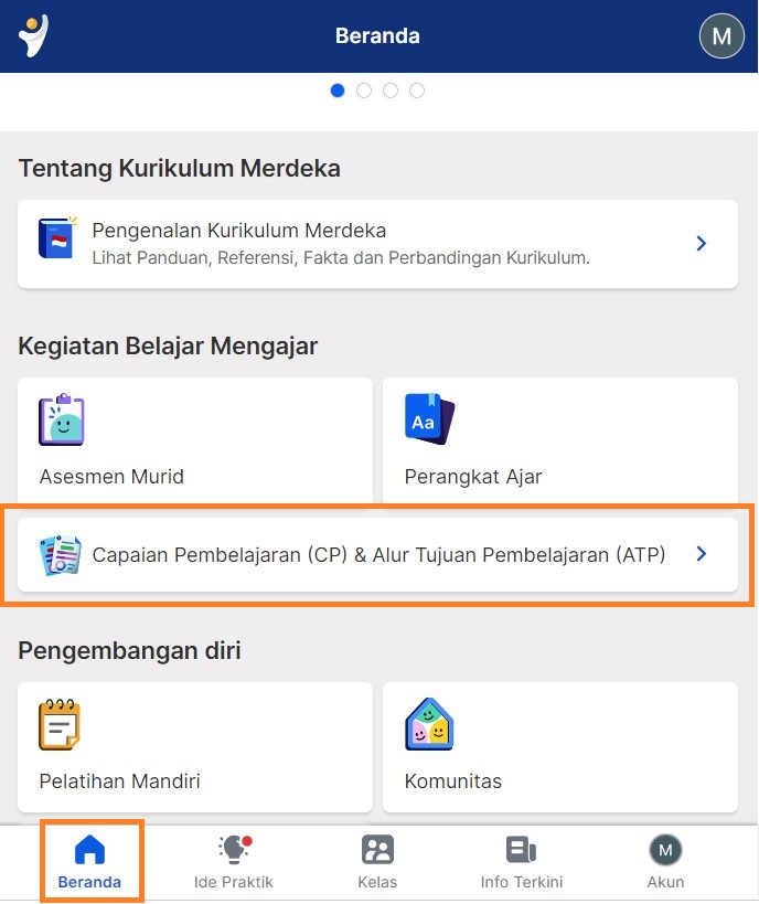 Mencari CP Dan ATP Di Platform Merdeka Mengajar – Merdeka Mengajar