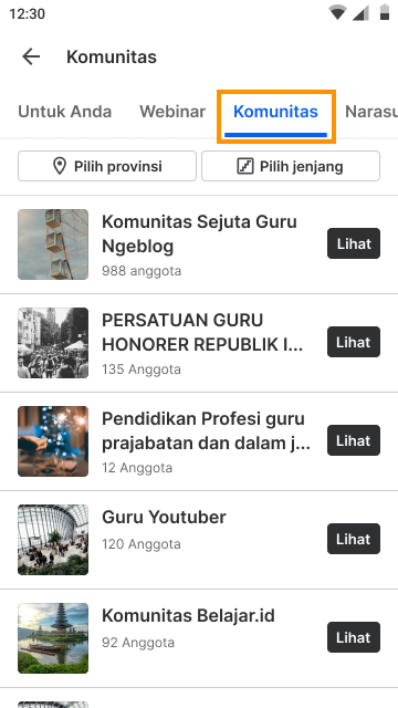 Mencari Komunitas Belajar – Merdeka Mengajar